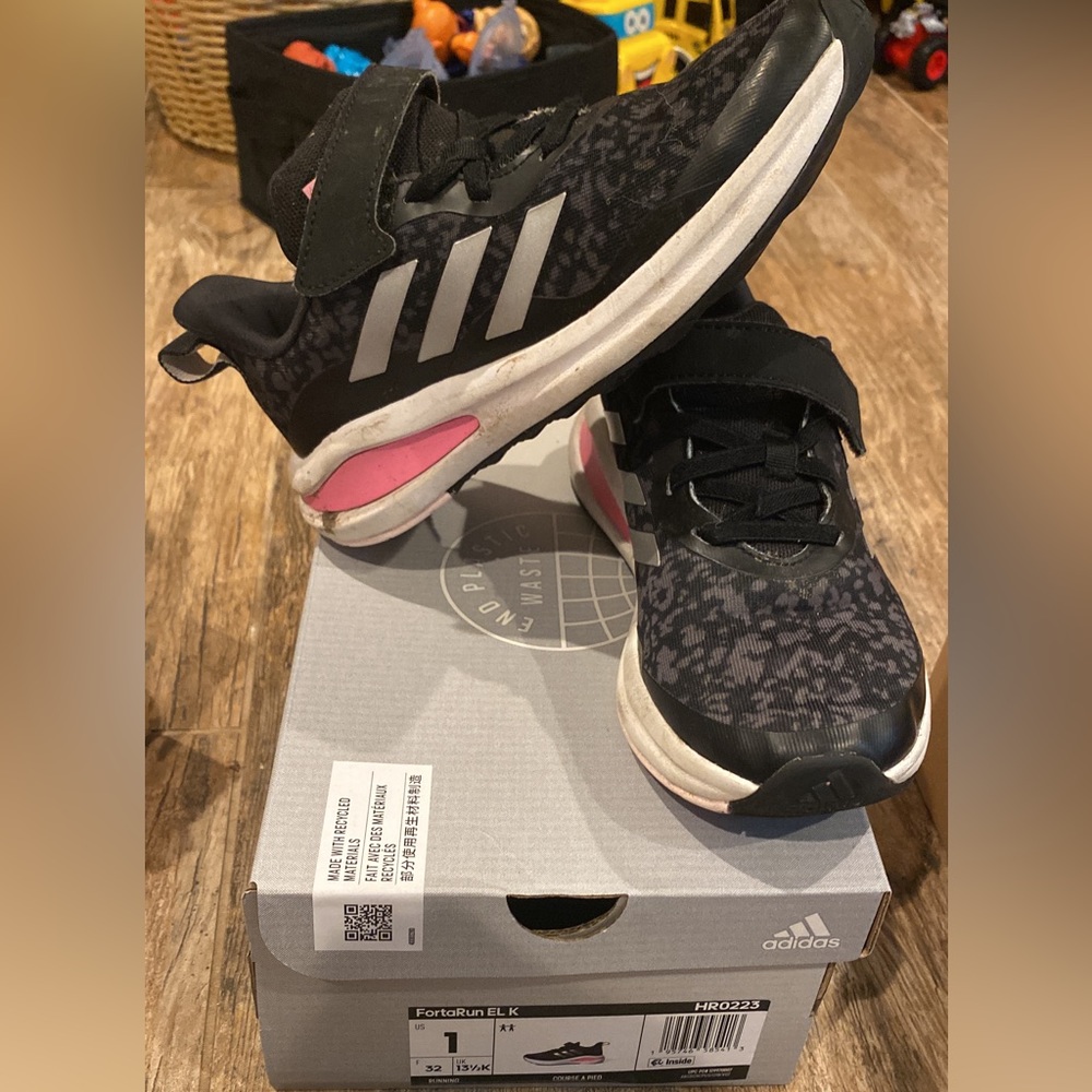 Little girls Adidas.